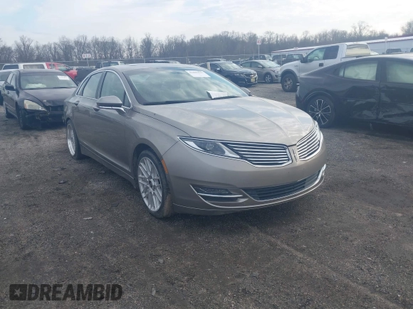 2015 Lincoln MKZ with VIN 3LN6L2J98FR620089, listed as a IAAI auction lot 41805555 with Not provided miles and . Bid and sale history available at DreamBid. Image 1.