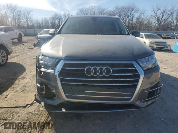 2017 Audi Q7 Premium Plus with VIN WA1LABF70HD036540, listed as a Copart auction lot 46461145 with 71,439 mi miles and Salvage Title. Bid and sale history available at carsss.com. Image 5.