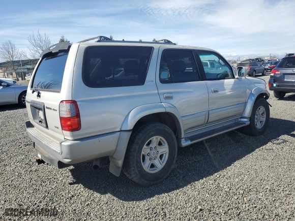 2000 Toyota 4Runner Limited with VIN JT3HN87R8Y9035758, listed as a Copart auction lot 50164195 with 194,383 mi miles and Salvage Title. Bid and sale history available at carsss.com. Image 3.