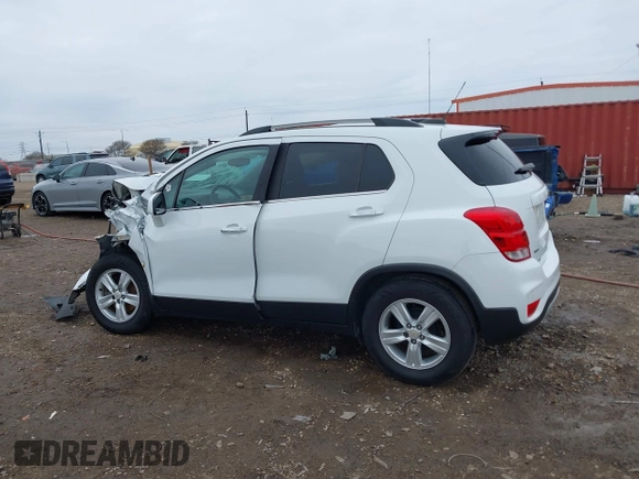 2017 Chevrolet Trax LT with VIN KL7CJLSB9HB063508, listed as a IAAI auction lot 41041755 with 84,405 mi miles. Bid and sale history available at carsss.com. Image 14.