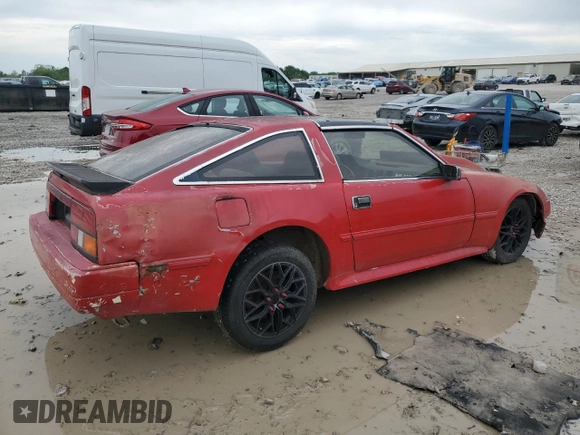 1986 Nissan 300ZX GS with VIN JN1HZ16S8GX081485, listed as a Copart auction lot 55278885 with 408,666 mi miles and Clean Title. Bid and sale history available at DreamBid. Image 3.