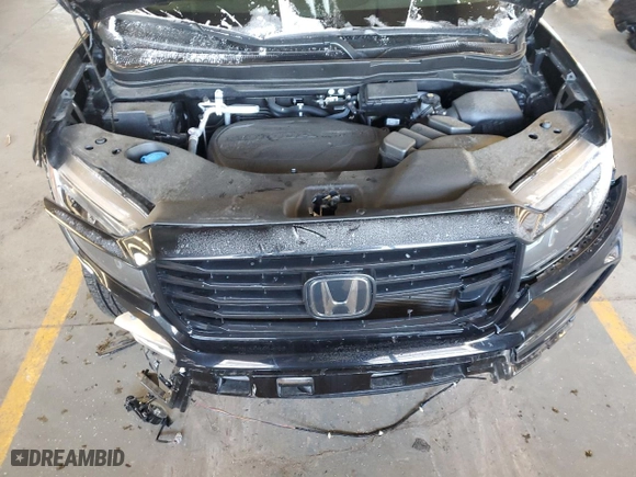 2023 Honda Ridgeline Sport with VIN 5FPYK3F18PB054969, listed as a Copart auction lot 41437045 with 11,478 mi miles and Salvage Title. Bid and sale history available at carsss.com. Image 13.
