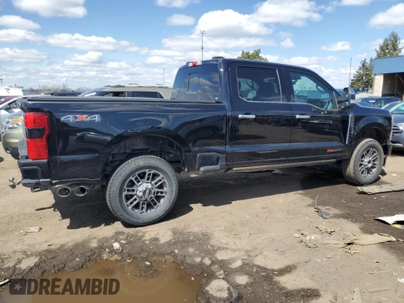 2024 Ford Super Duty F-250 SRW XL with VIN 1FT8W2BM0REC90270, listed as a Copart auction lot 51920385 with 26,033 mi miles and Clean Title. Bid and sale history available at carsss.com. Image 3.