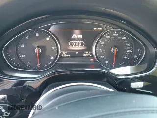 2015 Audi A8 L 4.0T with VIN WAU32AFD5FN022074, listed as a Copart auction lot 44528875 with 127,377 mi miles and Salvage Title. Bid and sale history available at carsss.com. Image 9.