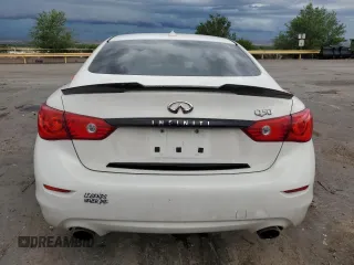 2015 Infiniti Q50 Premium with VIN JN1BV7AP6FM353667, listed as a Copart auction lot 62381025 with 119,482 mi miles and Salvage title. Bid and sale history available at DreamBid. Image 6.