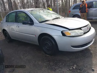 2003 Saturn ION with VIN 1G8AJ52F73Z114457, listed as a IAAI auction lot 41913381 with 185,608 mi miles. Bid and sale history available at carsss.com. Image 1.