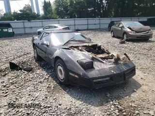 1987 Chevrolet Corvette with VIN 1G1YY2182H5108056, listed as a Copart auction lot 66313144 with 94,107 mi miles and Salvage Title. Bid and sale history available at carsss.com. Image 11.