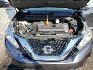 2016 Nissan Murano S with VIN 5N1AZ2MG5GN101170, listed as a Copart auction lot 49391835 with 58,054 mi miles and Salvage Title. Bid and sale history available at carsss.com. Image 12.