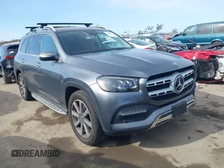 2020 Mercedes-Benz GLS with VIN 4JGFF5KE5LA200767, listed as a IAAI auction lot 41934764 with 35,697 mi miles. Bid and sale history available at carsss.com. Image 1.