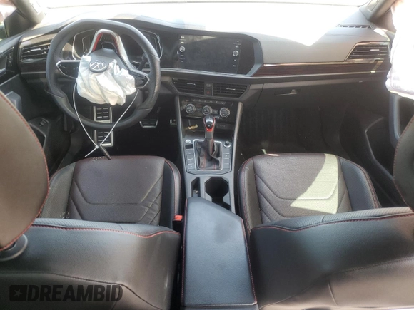 2022 Volkswagen Jetta GLI Autobahn with VIN 3VW2T7BU1NM007419, listed as a Copart auction lot 73514254 with 53,927 mi miles and Salvage title. Bid and sale history available at DreamBid. Image 8.