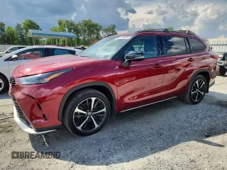 2022 Toyota Highlander XSE with VIN 5TDLZRBH7NS246168, listed as a Copart auction lot 62966885 with 41,599 mi miles and Salvage title. Bid and sale history available at DreamBid. Image 1.