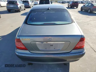 2005 Mercedes-Benz S-Class 5.0L with VIN WDBNG75J25A449465, listed as a Copart auction lot 80767344 with 147,794 mi miles and Clean Title. Bid and sale history available at carsss.com. Image 6.