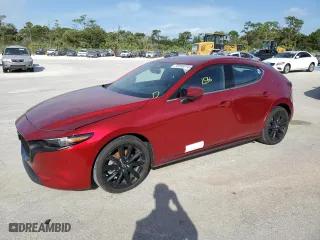 2019 Mazda Mazda3 Hatchback w/Premium Pkg with VIN JM1BPBNM9K1126723, listed as a Copart auction lot 75910314 with 15,366 mi miles and Non Repairable. Bid and sale history available at carsss.com. Image 1.