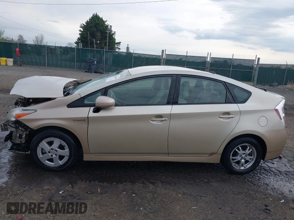 2010 Toyota Prius II with VIN JTDKN3DU8A0165496, listed as a IAAI auction lot 41960458 with 173,446 mi miles. Bid and sale history available at carsss.com. Image 14.