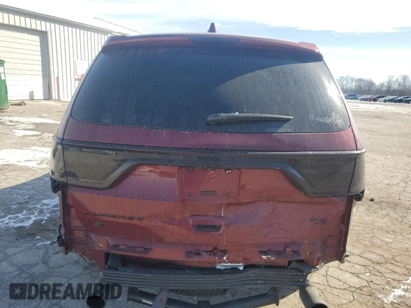 2020 Dodge Durango R/T with VIN 1C4SDJCT5LC370081, listed as a Copart auction lot 88542465 with 109,724 mi miles and Salvage title. Bid and sale history available at DreamBid. Image 6.