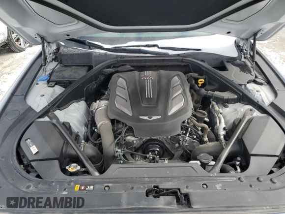 2020 Genesis G80 Sport with VIN KMTFN4JB8LU337890, listed as a Copart auction lot 88788385 with 37,332 mi miles and Salvage title. Bid and sale history available at DreamBid. Image 11.