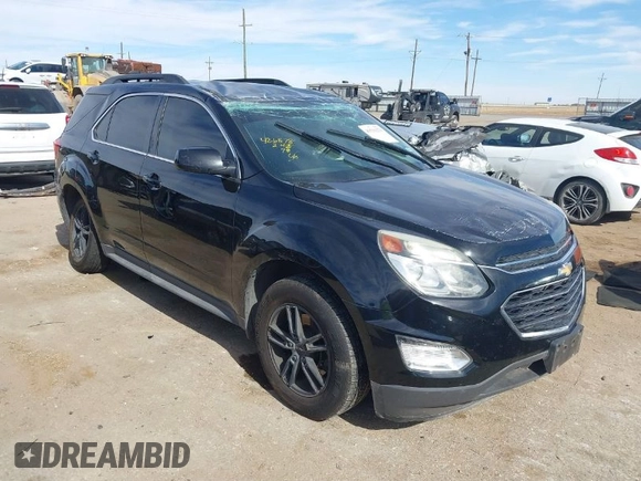 2016 Chevrolet Equinox LT with VIN 2GNALCEK7G6359071, listed as a IAAI auction lot 41531273 with 159,292 mi miles. Bid and sale history available at carsss.com. Image 1.