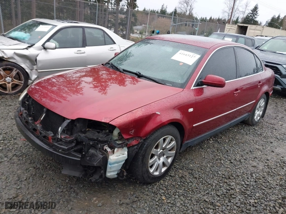 2002 Volkswagen Passat GLS with VIN WVWPD63B32P447516, listed as a IAAI auction lot 41643127 with 198,317 mi miles. Bid and sale history available at carsss.com. Image 15.