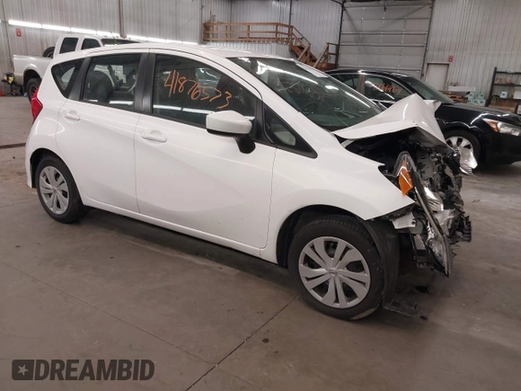 2018 Nissan Note SV with VIN 3N1CE2CP6JL361596, listed as a IAAI auction lot 41876573 with 95,307 mi miles and . Bid and sale history available at DreamBid. Image 1.