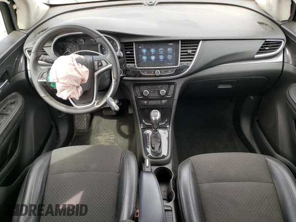 2018 Buick Encore Preferred with VIN KL4CJASB7JB709054, listed as a Copart auction lot 52828985 with 43,227 mi miles and Salvage Title. Bid and sale history available at DreamBid. Image 8.