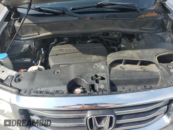 2012 Honda Pilot LX with VIN 5FNYF3H28CB005705, listed as a Copart auction lot 60687955 with 212,315 mi miles and Salvage title. Bid and sale history available at DreamBid. Image 12.
