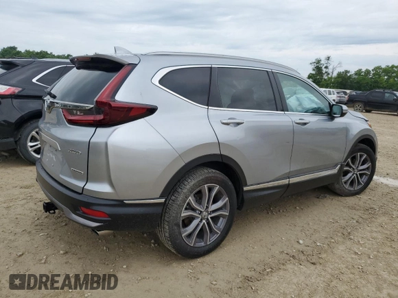 2022 Honda CR-V Touring z VIN 7FARW2H96NE012364, wystawiony jako Copart lot #59104245 z przebiegiem 51 984 mil mil oraz Szkoda całkowita • Salvage title. Historia ofert i sprzedaży dostępna na DreamBid. Obrazek 3.