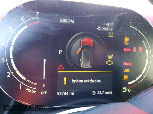 2021 MINI Countryman Cooper S with VIN WMZ83BR05M3M80310, listed as a Copart auction lot 48104085 with 53,784 mi miles and Salvage title. Bid and sale history available at DreamBid. Image 9.