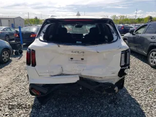 2023 Kia Sorento EX with VIN KNDRHDLG7P5167517, listed as a Copart auction lot 55972875 with 25,875 mi miles and Salvage title. Bid and sale history available at DreamBid. Image 6.