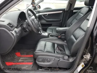 2008 Audi A4 2.0T with VIN WAUDF78E98A166786, listed as a Copart auction lot 84434984 with 182,093 mi miles and Salvage Title. Bid and sale history available at carsss.com. Image 7.