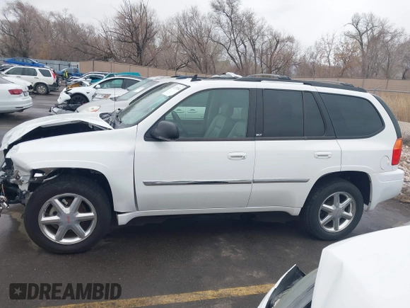 2008 GMC Envoy SLE2 with VIN 1GKDT13S482144358, listed as a IAAI auction lot 41797841 with 123,287 mi miles. Bid and sale history available at carsss.com. Image 14.