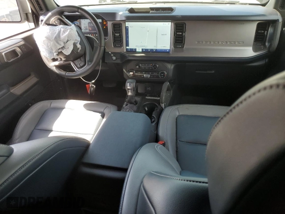 2023 Ford Bronco с VIN 1FMEE5BP2PLB81217, выставлен на аукционе Copart как лот 50235305 с пробегом 16 343 миль миль и Списание • Salvage title. История ставок и продаж доступна на DreamBid. Изображение 8.