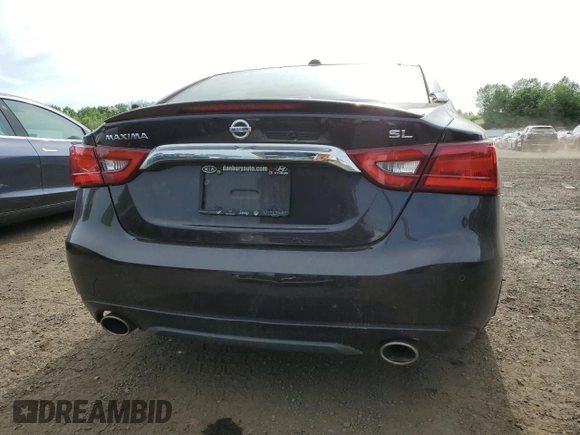 2016 Nissan Maxima SR with VIN 1N4AA6AP9GC447540, listed as a Copart auction lot 60861815 with 127,420 mi miles and Salvage title. Bid and sale history available at DreamBid. Image 6.