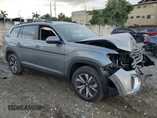 2024 Volkswagen Atlas SE с VIN 1V2DR2CAXRC616838, выставлен на аукционе Copart как лот 86742714 с пробегом Не указан миль и Списание • Salvage title. История ставок и продаж доступна на DreamBid. Изображение 4.