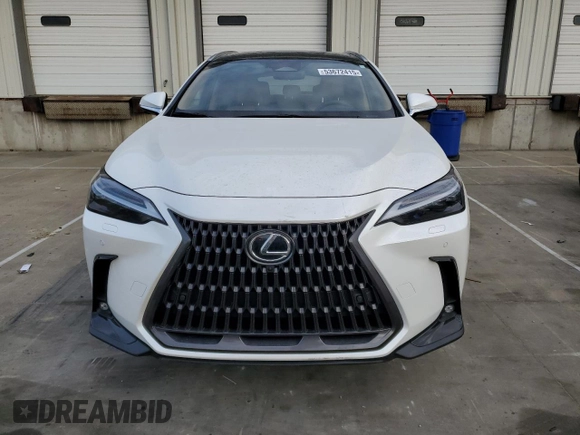 2024 Lexus NX 350h Luxury with VIN JTJHKCEZ6R2035436, listed as a Copart auction lot 53672415 with 10,517 mi miles and Salvage title. Bid and sale history available at DreamBid. Image 5.