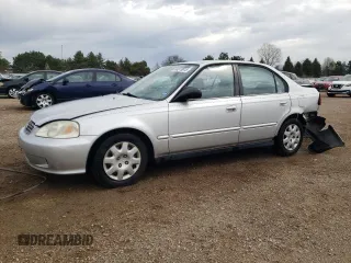 1999 Honda Civic VP z VIN 2HGEJ6614XH538133, wystawiony jako Copart lot #54073615 z przebiegiem 149 882 mil mil oraz Szkoda całkowita • Salvage title. Historia ofert i sprzedaży dostępna na DreamBid. Obrazek 1.