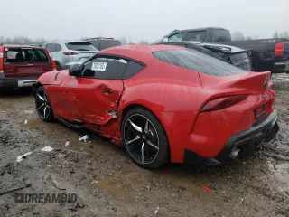 2021 Toyota Supra 3.0 z VIN WZ1DB0C02MW044450, wystawiony jako Copart lot #73321152 z przebiegiem Nie podano mil oraz . Historia ofert i sprzedaży dostępna na DreamBid. Obrazek 2.
