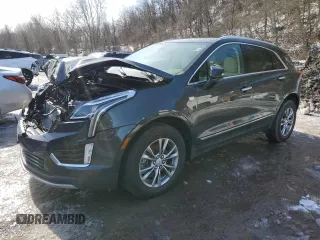 2021 Cadillac XT5 AWD Premium Luxury z VIN 1GYKNDR40MZ139693, wystawiony jako Copart lot #45923065 z przebiegiem Nie podano mil oraz Szkody całkowita. Historia ofert i sprzedaży dostępna na DreamBid. Obrazek 1.