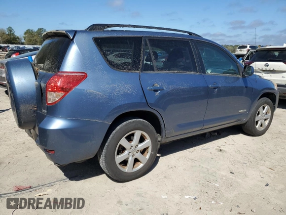 2006 Toyota RAV4 Limited with VIN JTMBK31V766009170, listed as a Copart auction lot 50361195 with 156,657 mi miles and Salvage Title. Bid and sale history available at carsss.com. Image 3.