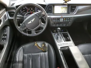 2016 Hyundai Genesis 3.8L with VIN KMHGN4JE2GU115151, listed as a Copart auction lot 54829855 with 170,091 mi miles and Salvage Title. Bid and sale history available at DreamBid. Image 8.