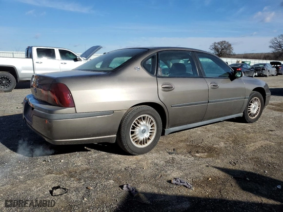2002 Chevrolet Impala with VIN 2G1WF55K029189458, listed as a Copart auction lot 41745695 with 182,236 mi miles and Non Repairable. Bid and sale history available at carsss.com. Image 3.