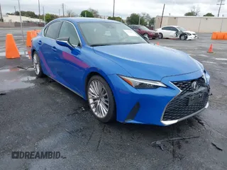 2022 Lexus IS with VIN JTHDA1D22N5121234, listed as a IAAI auction lot 41796892 with 63,902 mi miles. Bid and sale history available at carsss.com. Image 1.