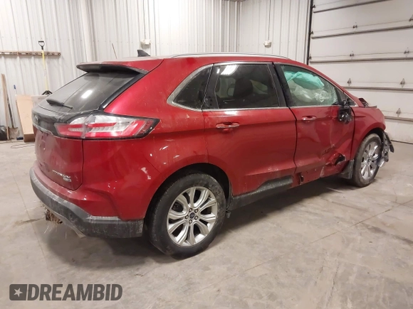 2020 Ford Edge Titanium z VIN 2FMPK4K93LBB65941, wystawiony jako IAAI lot #41498066 z przebiegiem 38 985 mil mil oraz . Historia ofert i sprzedaży dostępna na DreamBid. Obrazek 4.