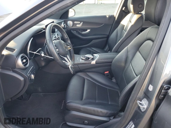 2020 Mercedes-Benz C with VIN WDDWF8DBXLR527729, listed as a Copart auction lot 46880925 with 35,825 mi miles and Salvage Title. Bid and sale history available at carsss.com. Image 7.
