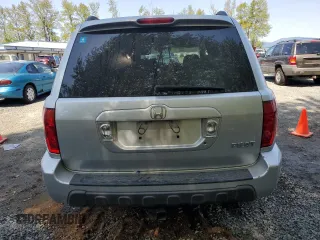 2005 Honda Pilot EX-L with VIN 2HKYF18565H549185, listed as a Copart auction lot 54356375 with 0 mi miles and Salvage Title. Bid and sale history available at carsss.com. Image 6.