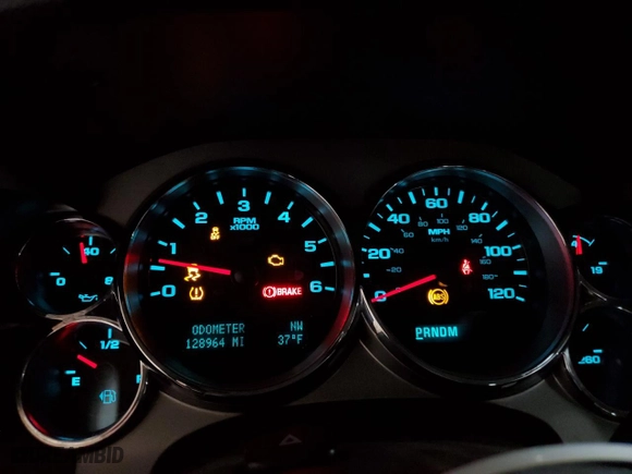 2012 Chevrolet Silverado 1500 LT with VIN 1GCRCSE06CZ340384, listed as a Copart auction lot 50319055 with 128,964 mi miles and Salvage Title. Bid and sale history available at carsss.com. Image 9.