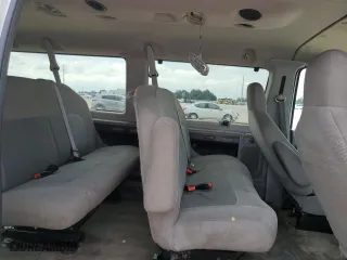 2014 Ford Econoline Wagon XL with VIN 1FBNE3BL4EDA25746, listed as a Copart auction lot 69606994 with 107,842 mi miles and Salvage Title. Bid and sale history available at carsss.com. Image 12.