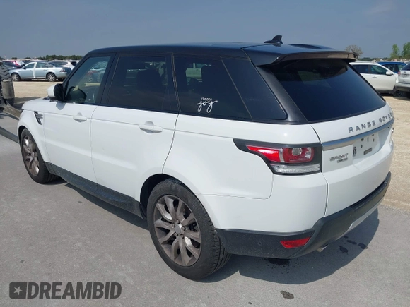 2016 Land Rover Range Rover Sport HSE with VIN SALWR2KF7GA643164, listed as a IAAI auction lot 41851283 with 158,978 mi miles and . Bid and sale history available at DreamBid. Image 3.