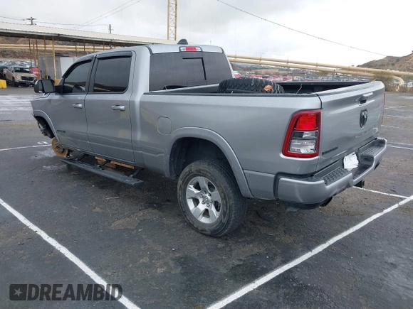 2022 Ram 1500 Big Horn with VIN 1C6RREMT2NN246600, listed as a IAAI auction lot 41481247 with 21,162 mi miles. Bid and sale history available at carsss.com. Image 3.