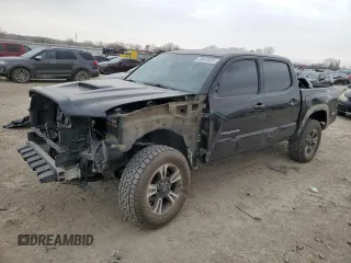 2016 Toyota Tacoma SR with VIN 3TMCZ5AN3GM038162, listed as a Copart auction lot 49446695 with 236,705 mi miles and Salvage Title. Bid and sale history available at carsss.com. Image 1.