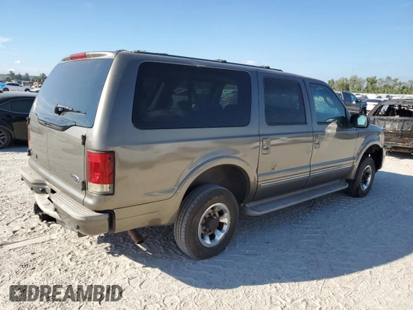 2005 Ford Excursion Limited с VIN 1FMNU43S75ED45773, выставлен на аукционе Copart как лот 74396164 с пробегом 256 904 миль миль и Списание • Salvage title. История ставок и продаж доступна на DreamBid. Изображение 3.
